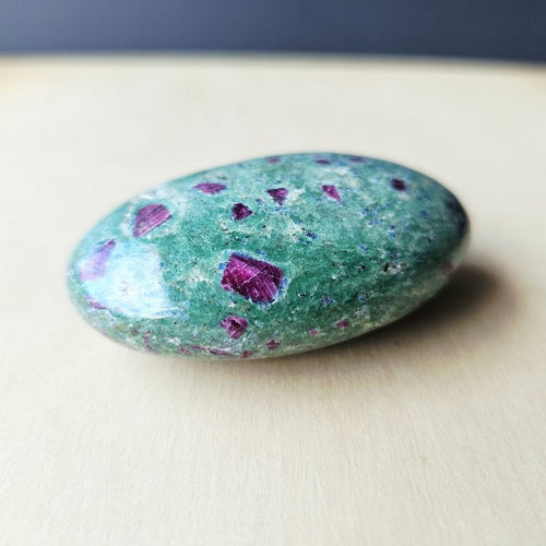 Ruby Fuchsite Palm Stone | 142gms