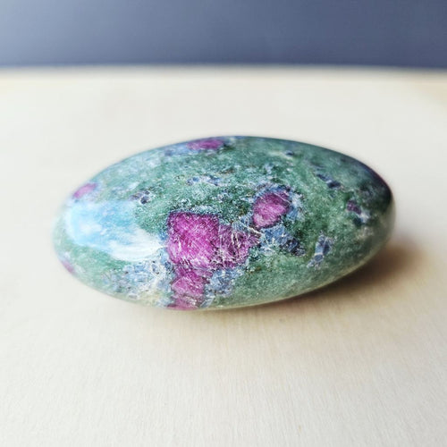 Ruby Fuchsite Palm Stone | 159gms