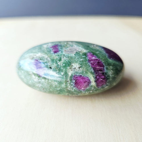 Ruby Fuchsite Palm Stone | 167gms