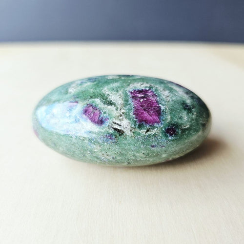 Ruby Fuchsite Palm Stone | 170gms