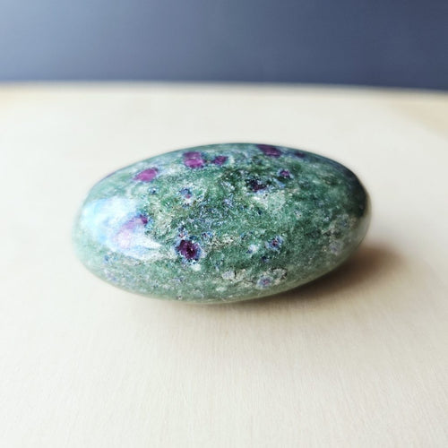 Ruby Fuchsite Palm Stone | 170gms