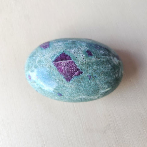 Ruby Fuchsite | Palm Stones 134gms