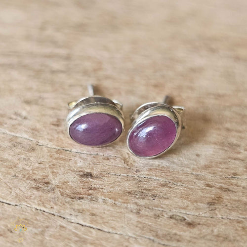 Ruby Studs | Powerful Protector