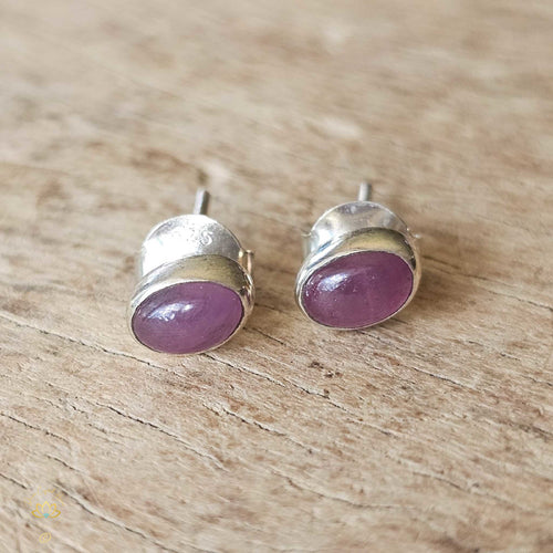 Ruby Studs | Powerful Protector