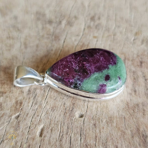 Ruby Zoisite Pendant | Spiritual Energy