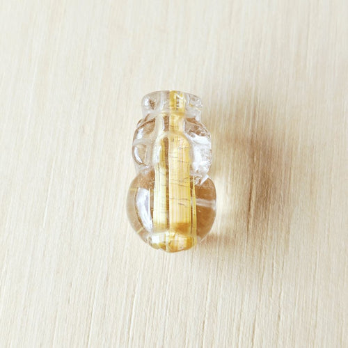 Rutilated Quartz | Mini Pixiu