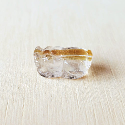Rutilated Quartz | Mini Pixiu
