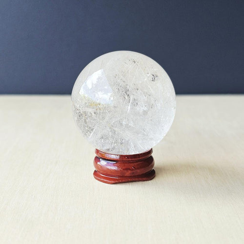 Rutilated Quartz | Sphere 104gms