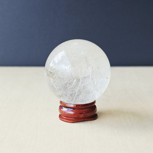 Rutilated Quartz | Sphere 104gms