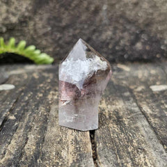 Rutilated, Amethyst & Inclusion Quartz| Faceted Freeform 46gms