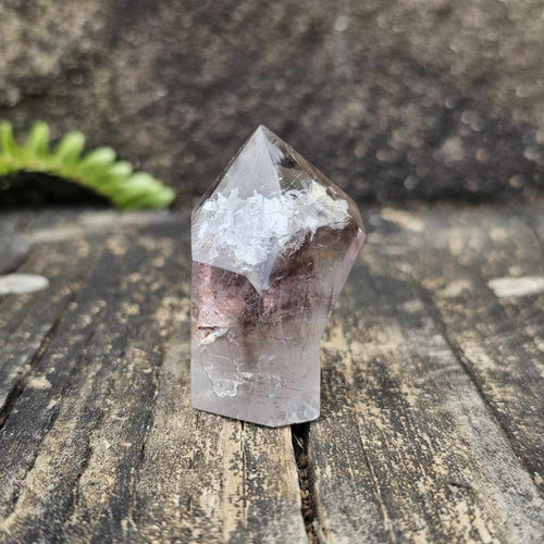 Rutilated, Amethyst & Inclusion Quartz| Faceted Freeform 46gms