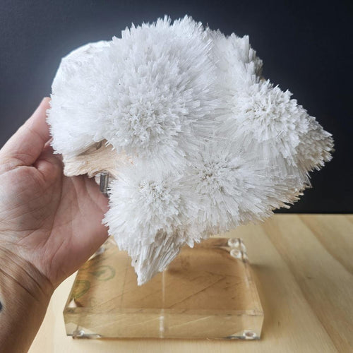 Scolecite & Heulandite Specimen | The Celestial Bridge