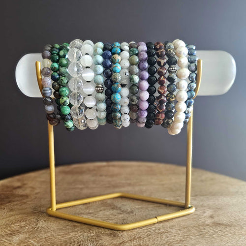 Selenite Bracelet Holder | Display Stand