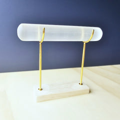 Selenite Bracelet Holder | Display Stand