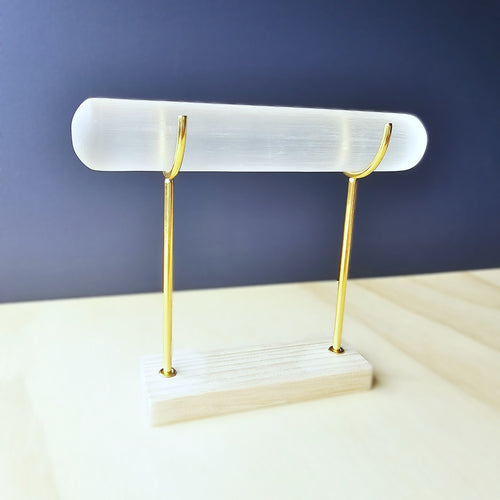 Selenite Bracelet Holder | Display Stand