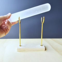 Selenite Bracelet Holder | Display Stand