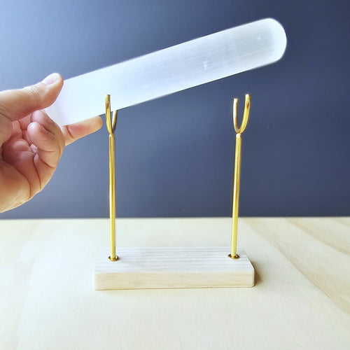 Selenite Bracelet Holder | Display Stand
