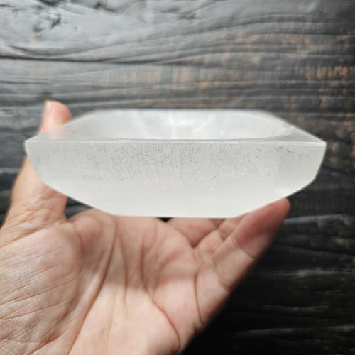 Selenite | Square Bowl