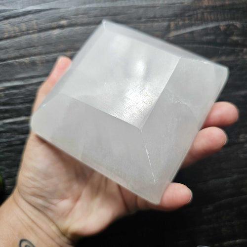 Selenite | Square Bowl