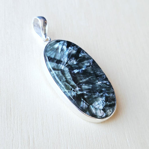 Seraphinite Pendant | Angelic Harmony