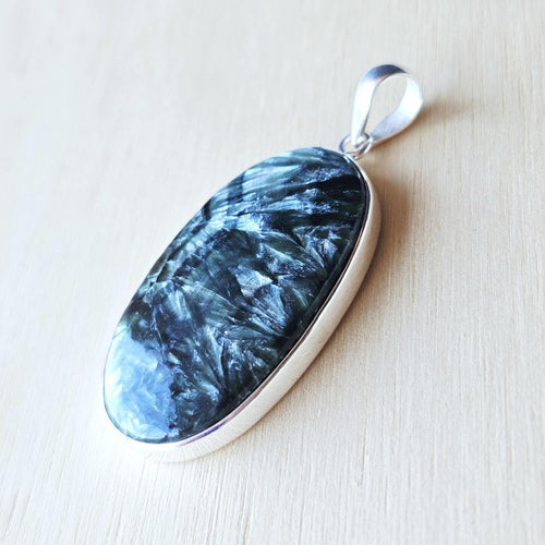 Seraphinite Pendant | Angelic Harmony