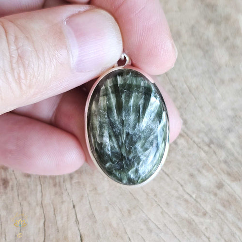 Seraphinite Pendant | Divine Connection