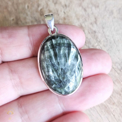 Seraphinite Pendant | Divine Connection