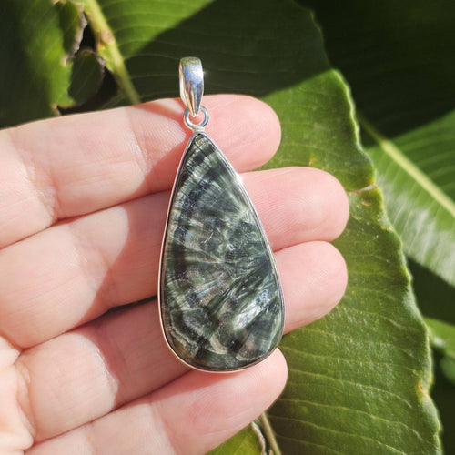 Seraphinite Pendant | Heart Of The Seraph