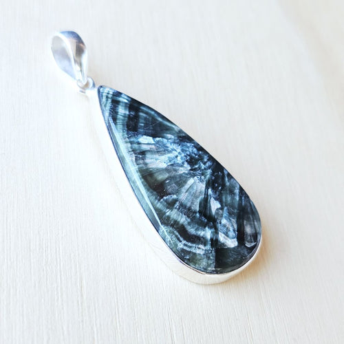 Seraphinite Pendant | Heart Of The Seraph