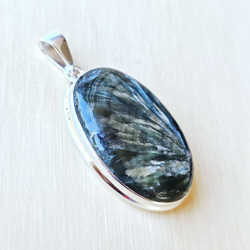 Seraphinite Pendant | Heartline