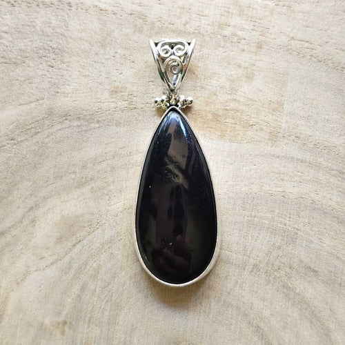 Shungite Pendant | Organic Cleanse