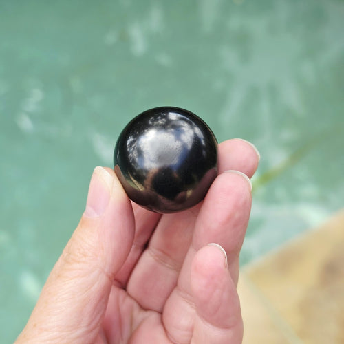 Shungite Spheres | With Stand