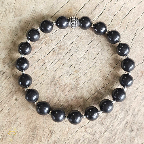 Shungite Bracelet | 8mm Beads