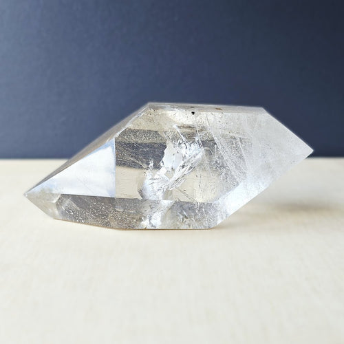 Silver Rutile Quartz Double Termination | Clear Channel