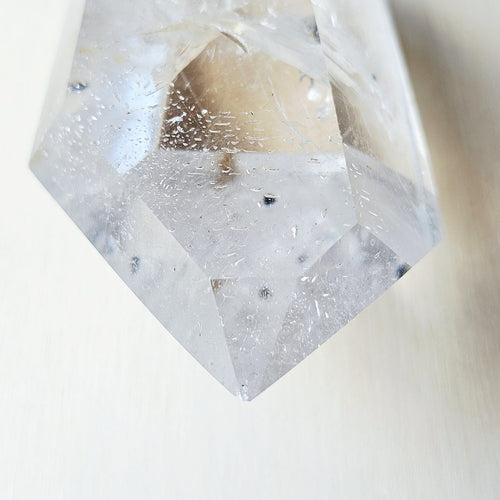 Silver Rutile Quartz Double Termination | Clear Channel