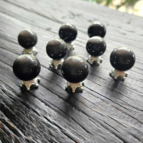 Silver Sheen Obsidian | Mini Spheres