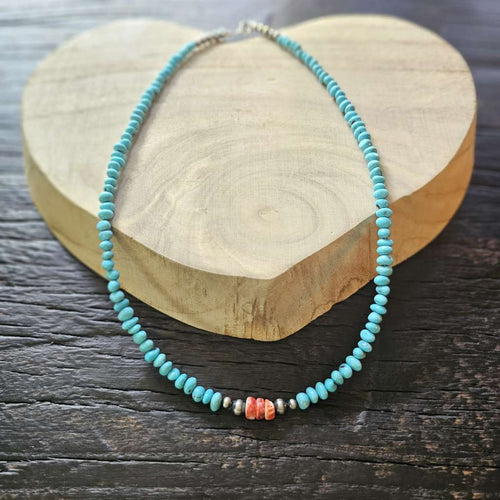 Sleeping Beauty Navajo Turquoise Necklace | Native Artistry