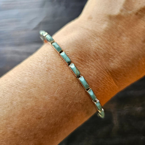 Sleeping Beauty Turquoise | Sterling Silver Cuff