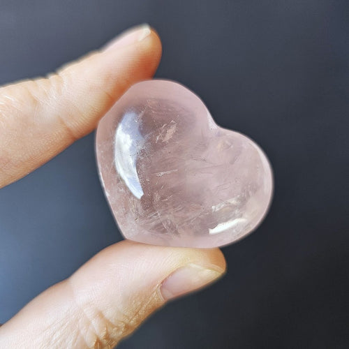 Small Rose Quartz Hearts | Tender Truth