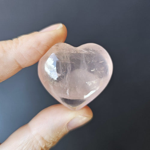 Small Rose Quartz Hearts | Tender Truth