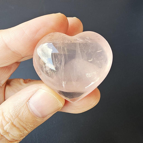 Small Rose Quartz Hearts | Tender Truth
