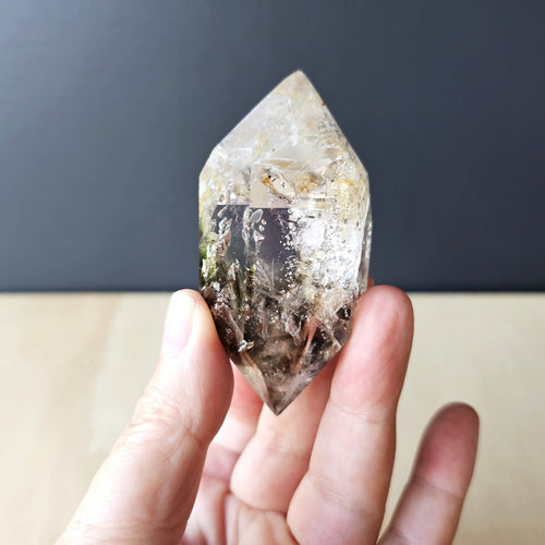 Smoky Amethyst Double Termination | Dual Flame Of Clarity
