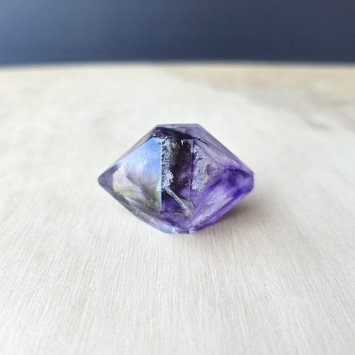 Smoky Amethyst Double Termination | The Enigma Wand