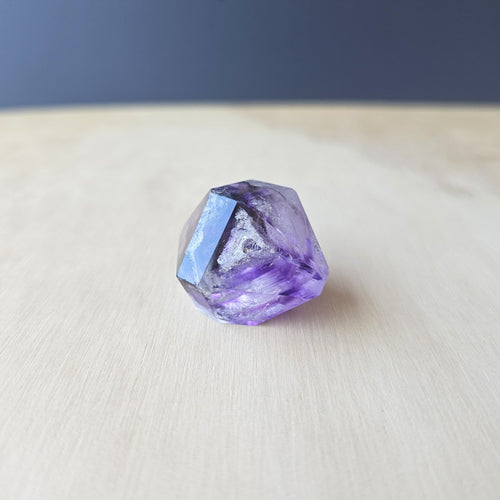 Smoky Amethyst Double Termination | The Enigma Wand