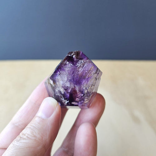 Smoky Amethyst | Internal Amethyst Flame
