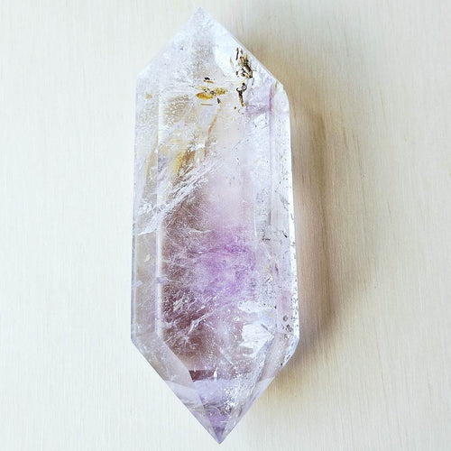 Smoky Amethyst Quartz Double Termination | Dual Flow
