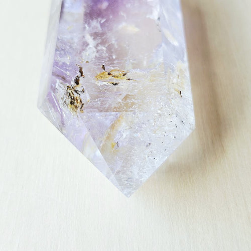 Smoky Amethyst Quartz Double Termination | Dual Flow