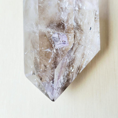 Smoky Amethyst Quartz Double Termination | The Violet Whisper