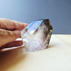 Smoky Amethyst Quartz | Faceted Freeform 387gms
