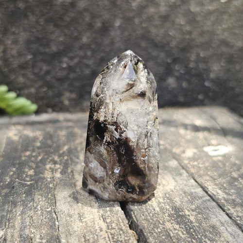 Smoky Amethyst Quartz| Faceted Freeform 57gms